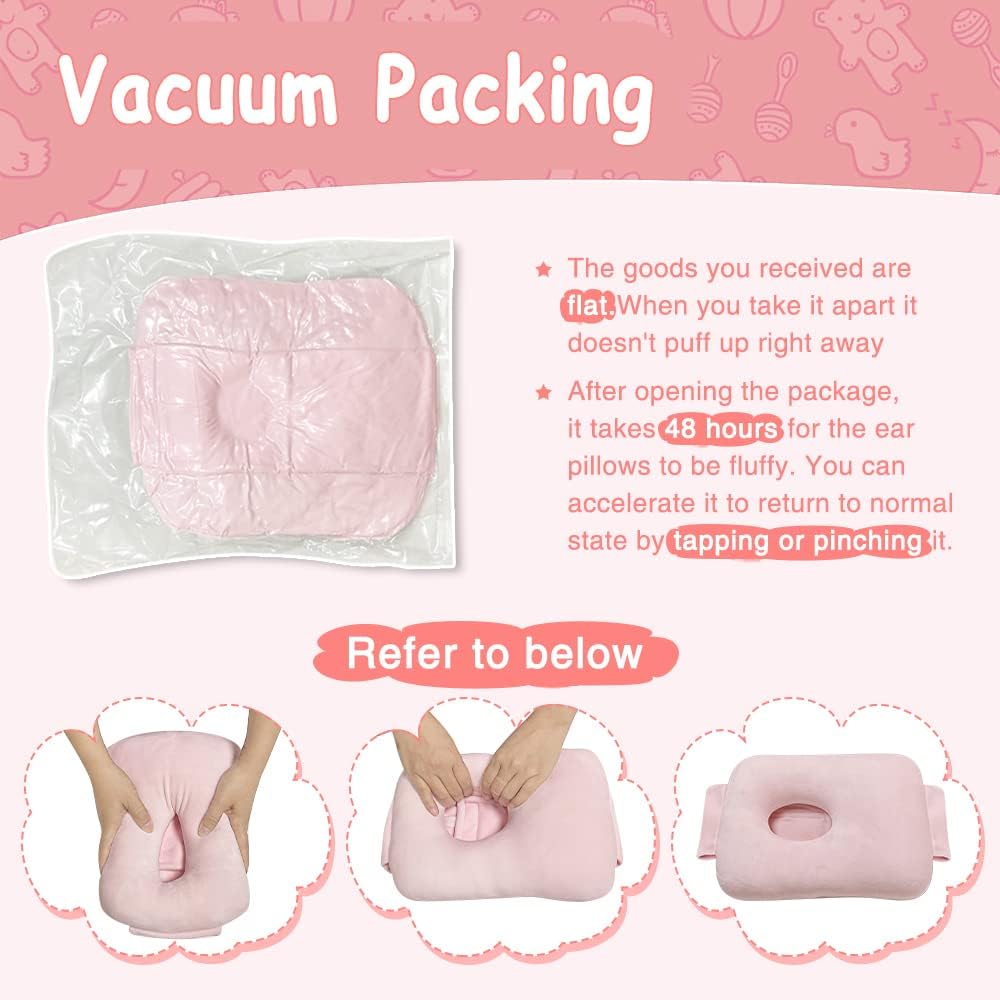 G Tube Tummy Time Pillow Feeding Tube Belt Pads Adjustable Nursing Pillow with a Hole for Supporting Babies Infant Children Kids Protecting Button - Image 6